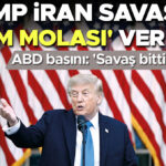 Trump İran savaşına ‘seçim molası’ verecek
